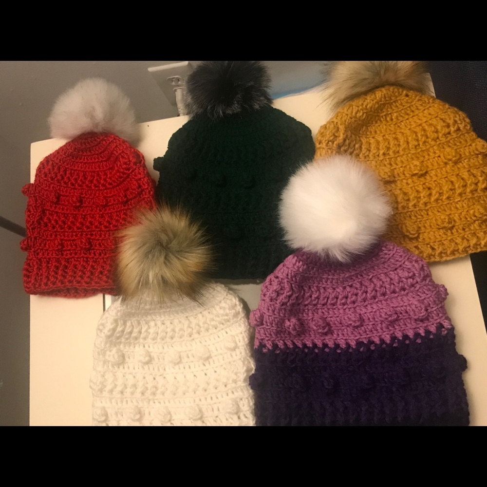 Dear Debbie handmade Crochet Beanies